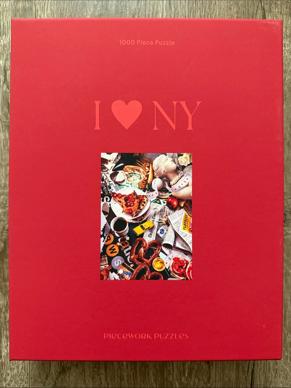 Piecework Puzzles “I ❤️ NY”